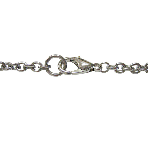 Idaho State Map Shape and Flag Design Necklace - Picture 3 of 3